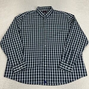 Untuckit Men's XXXL 3XL Truscott WF Long Sleeve Button Up Dress Shirt